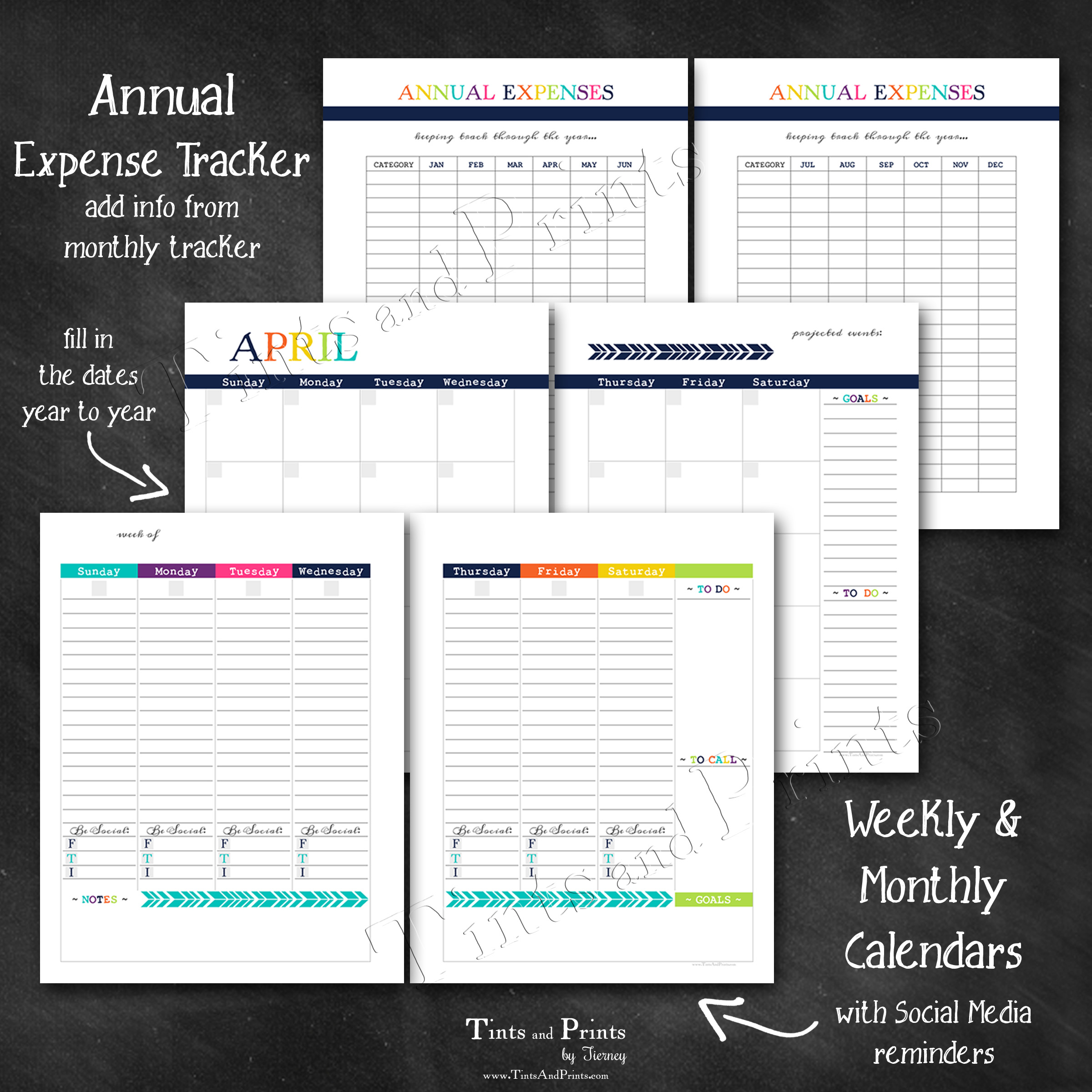 Direct Sales Printable Planner